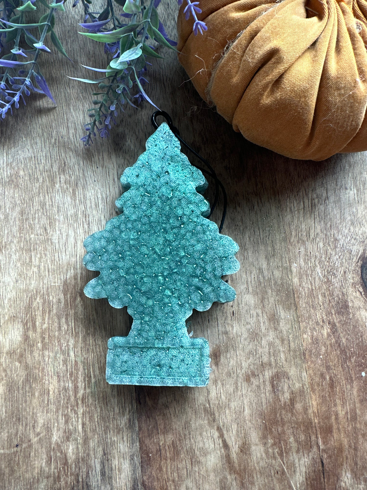 Dark green tree freshie