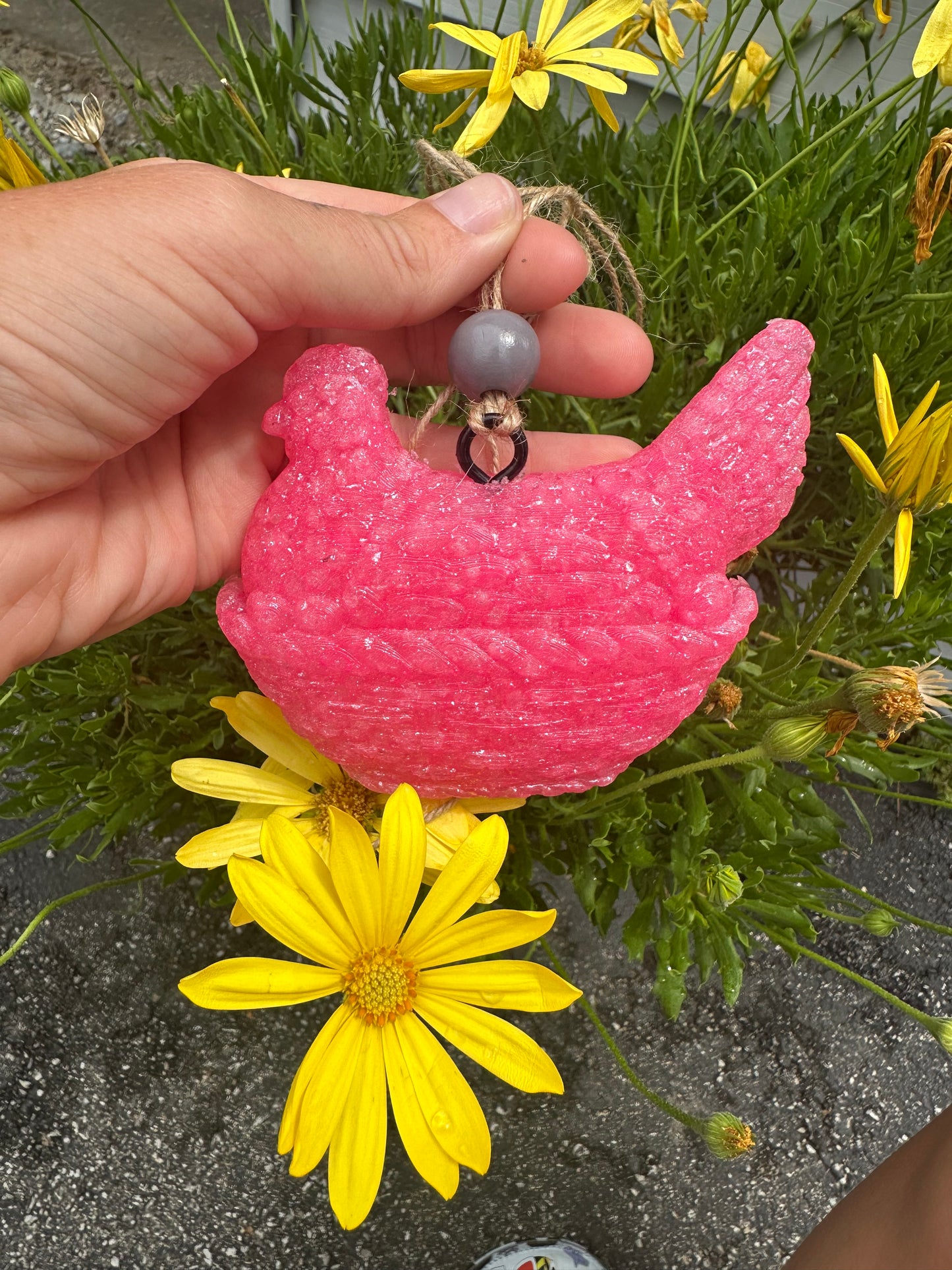 Pink HEN freshie