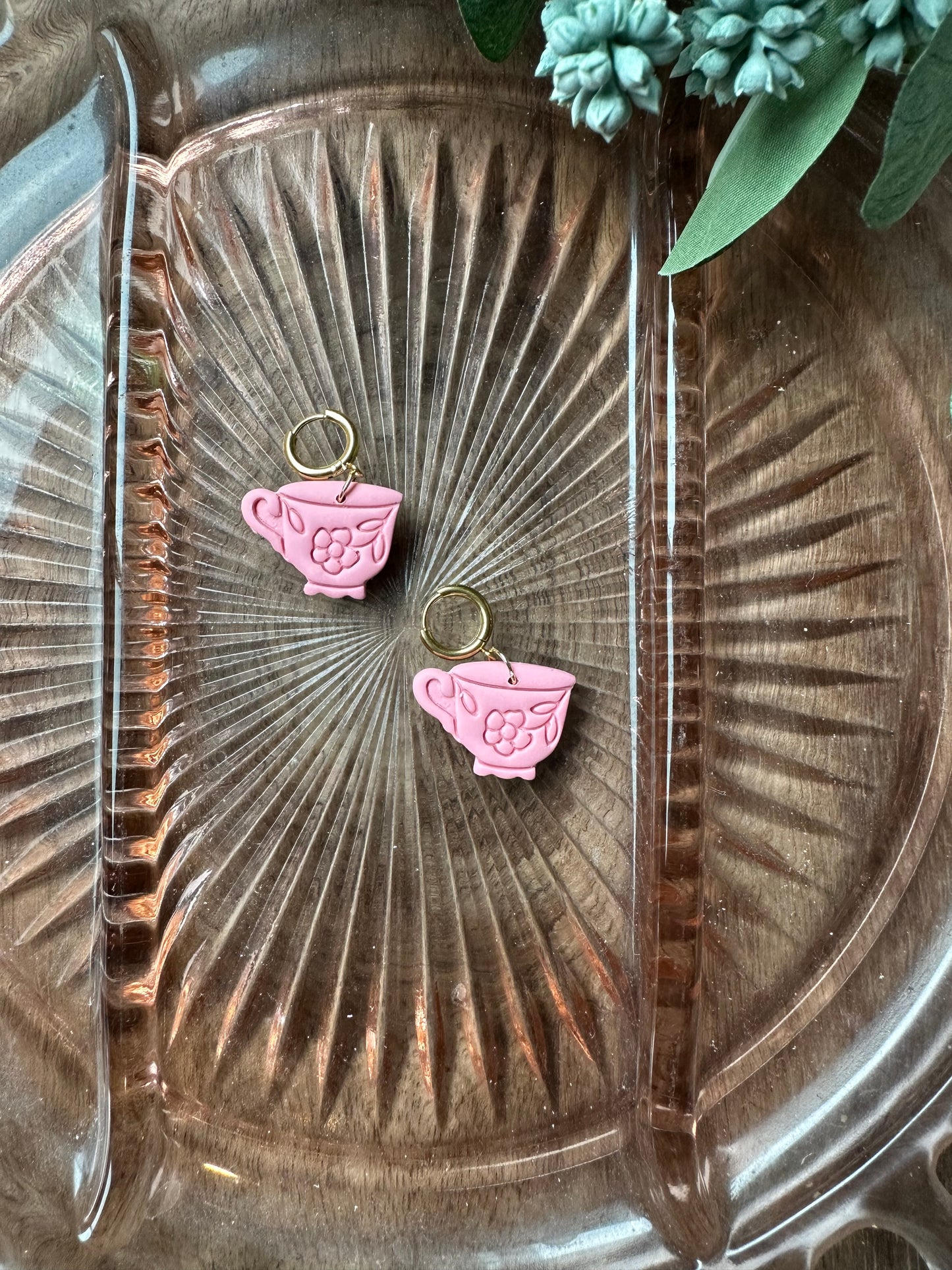 Pink tea cup Huggies