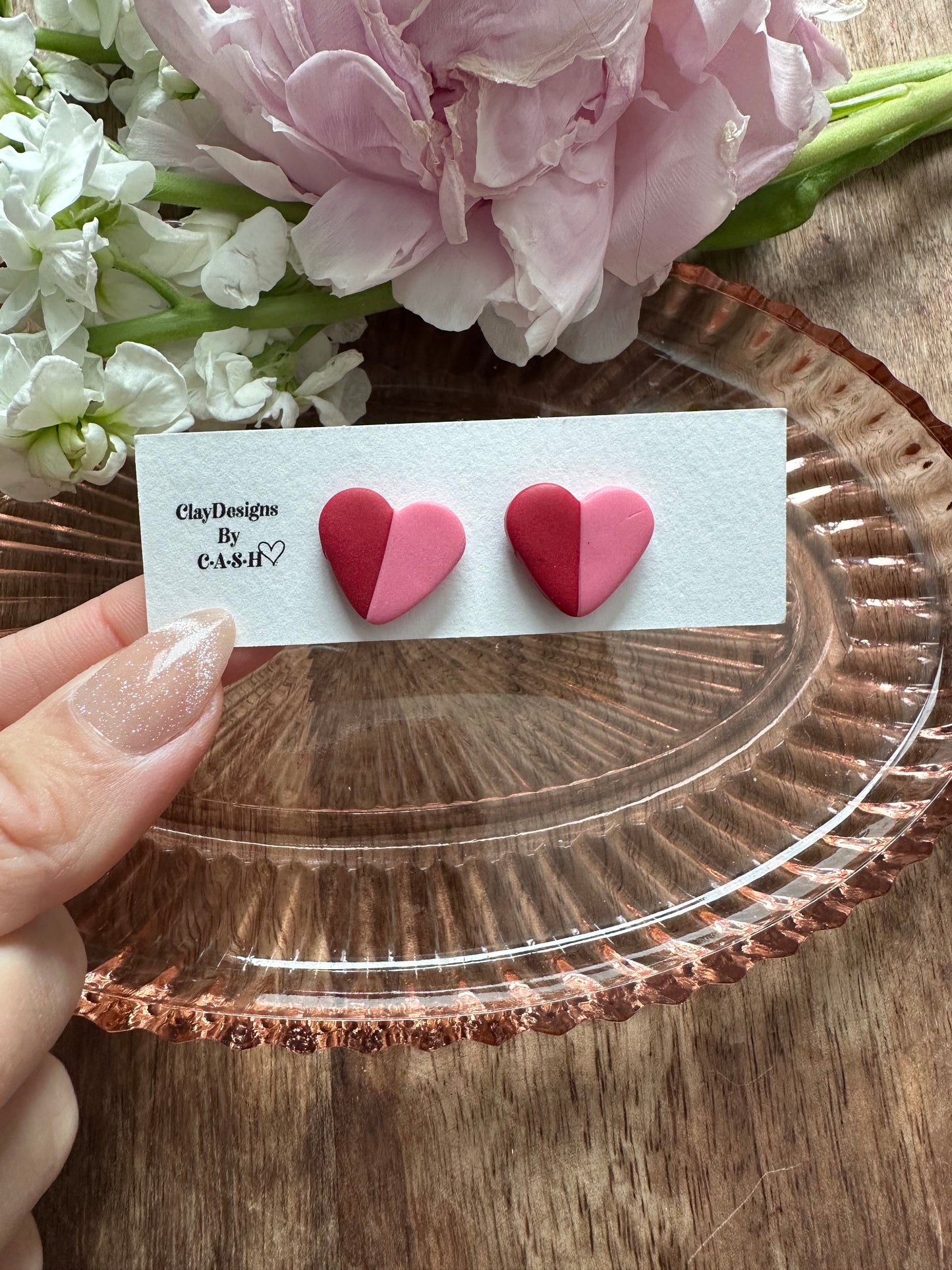 Double color heart