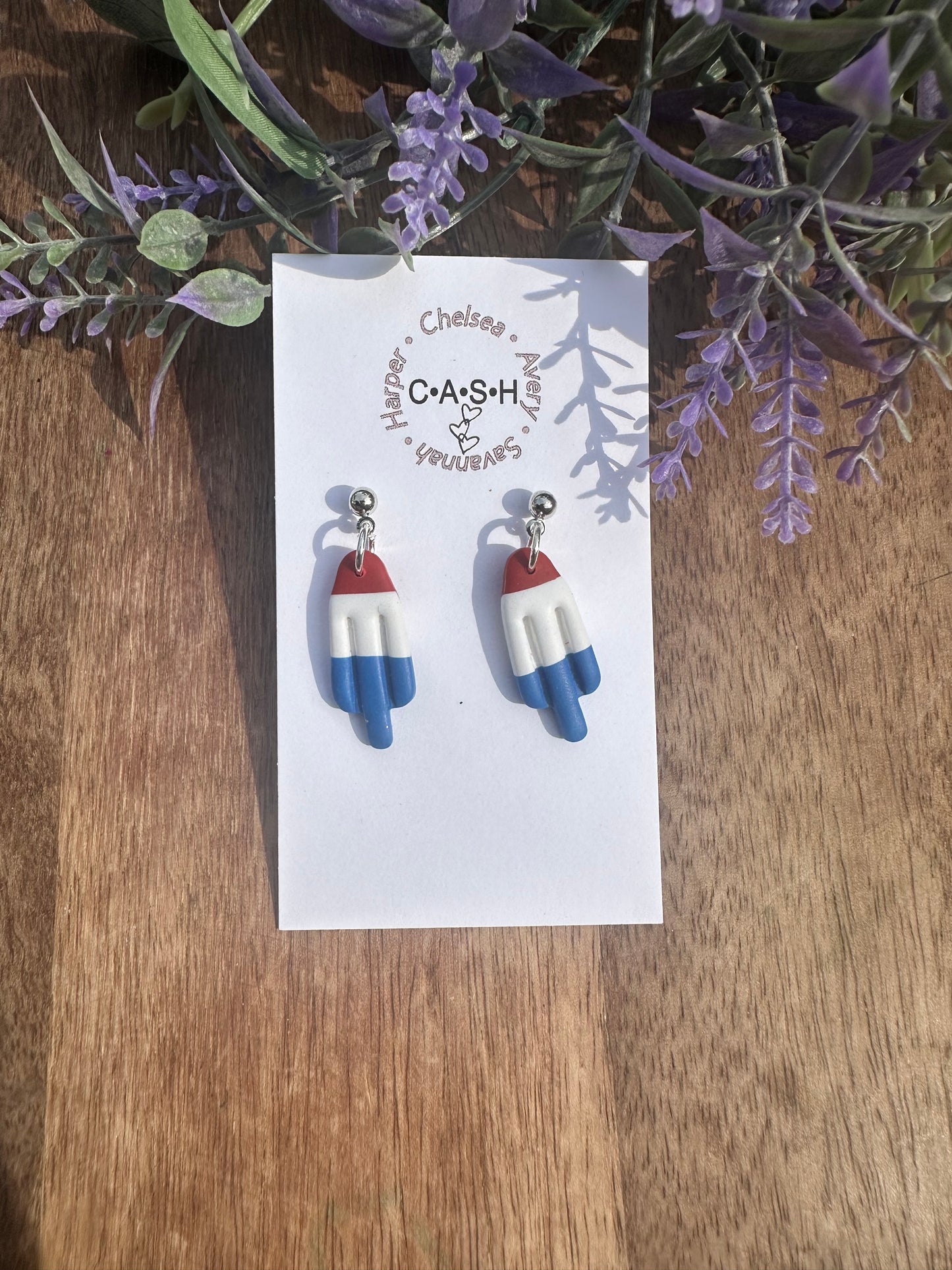 Bomb pop dangles