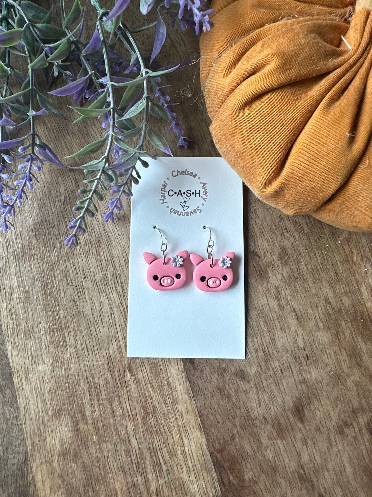 Pig dangles