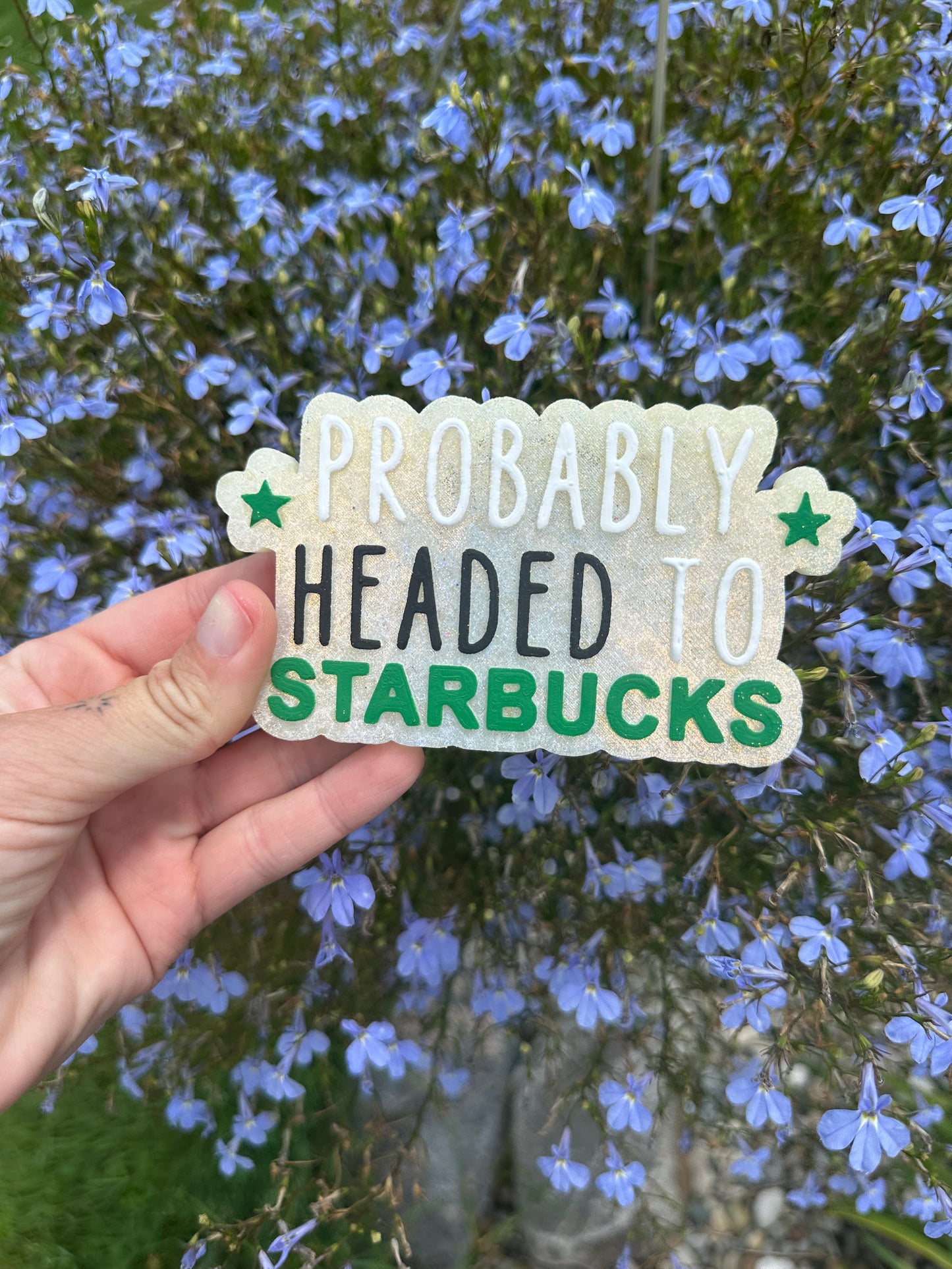 Probably headed to Starbucks freshie