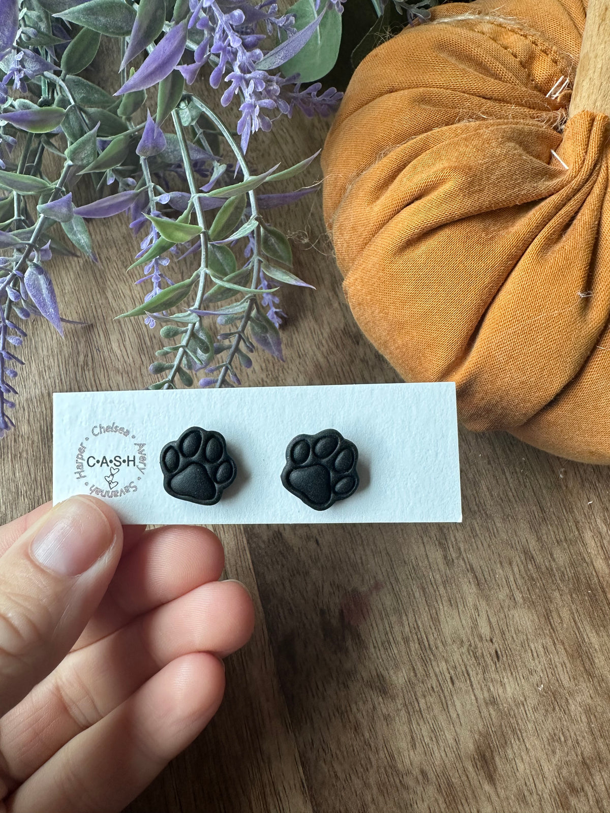 Bigger paw print dangles
