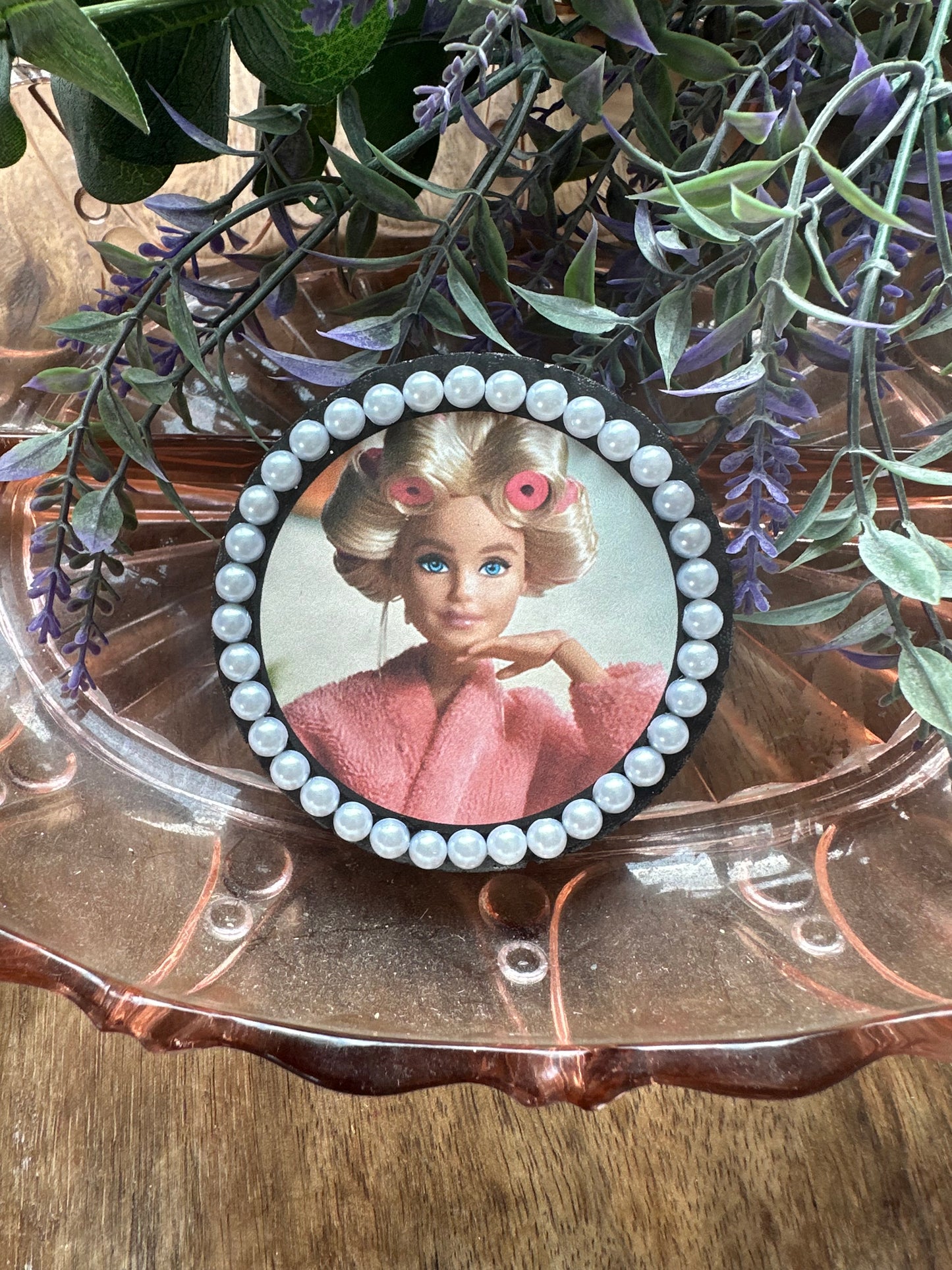 Getting ready pearl Barbie freshie