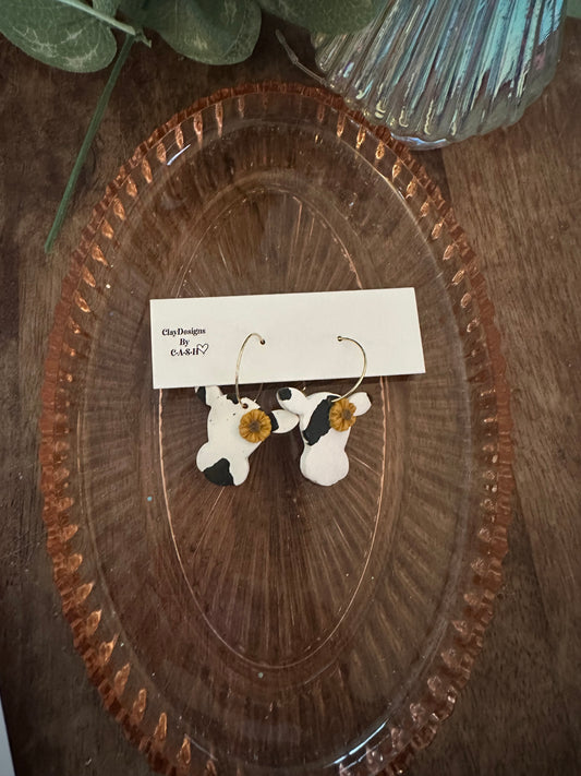 Sunflower cow hoop