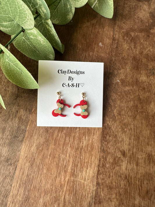 Moana mouse headband earrings