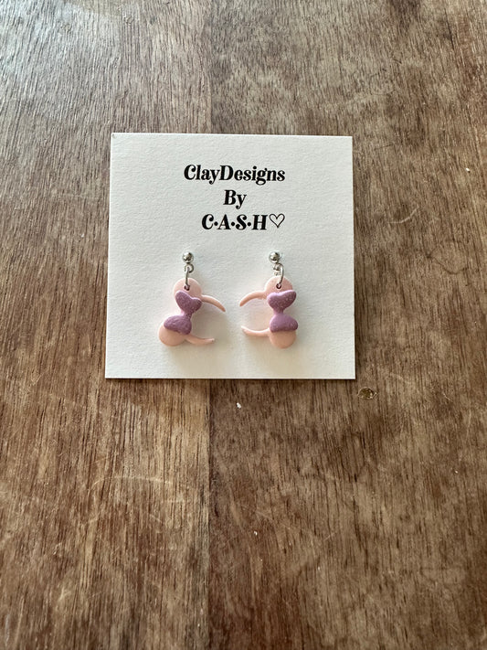 Pink and purple smaller mouse ears