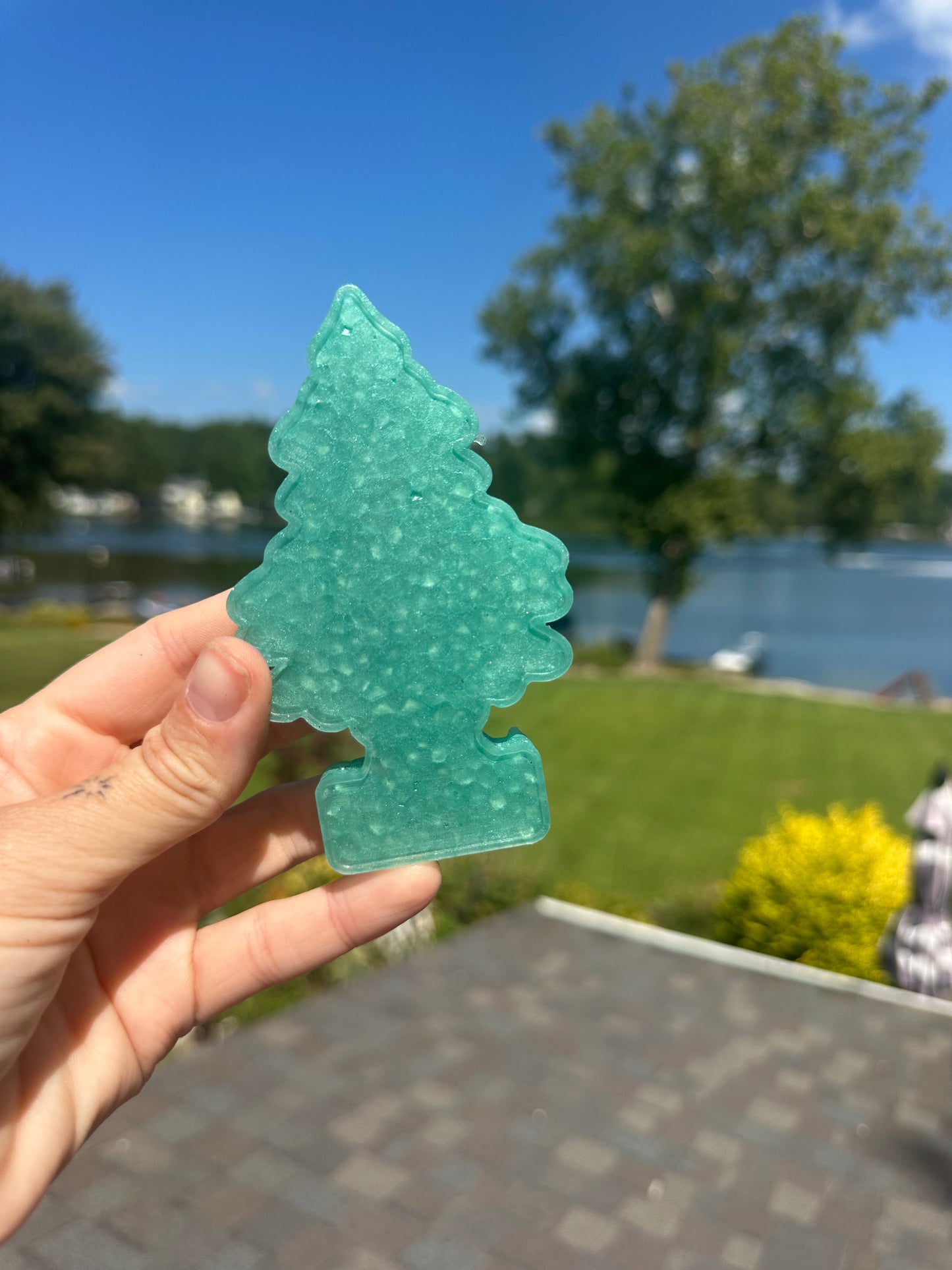 Green tree freshie