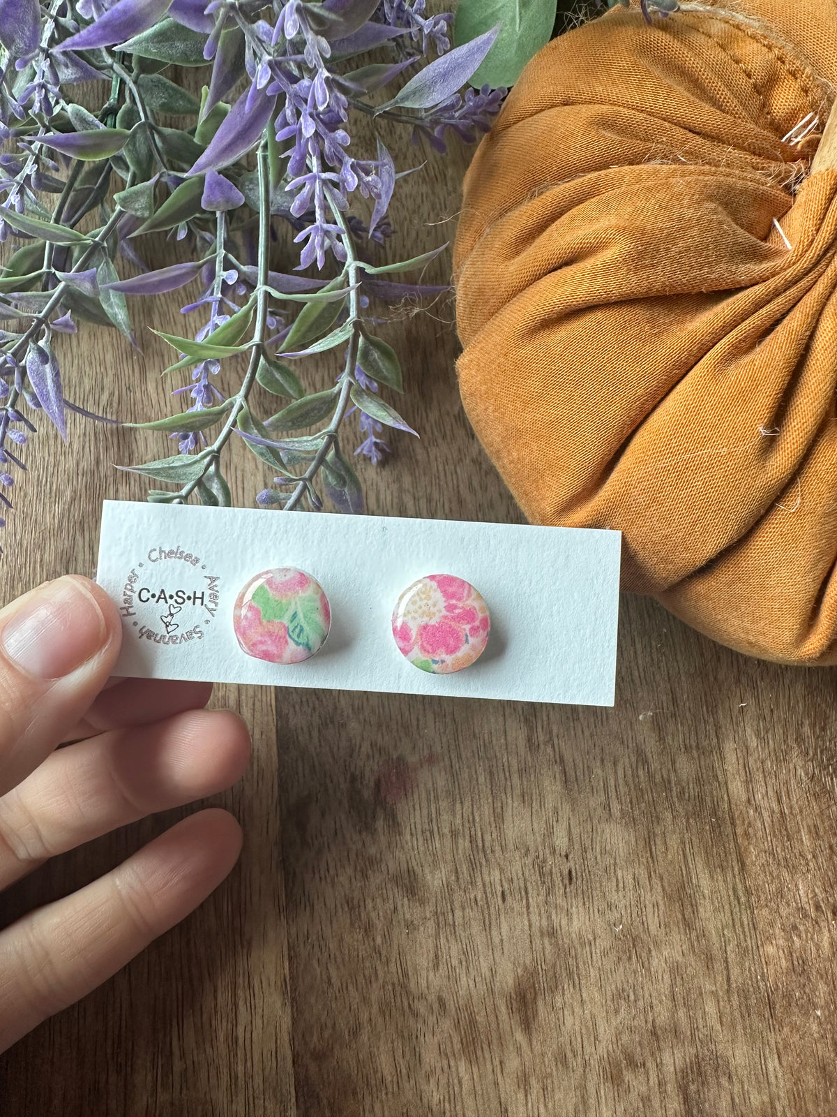 Summer lily studs