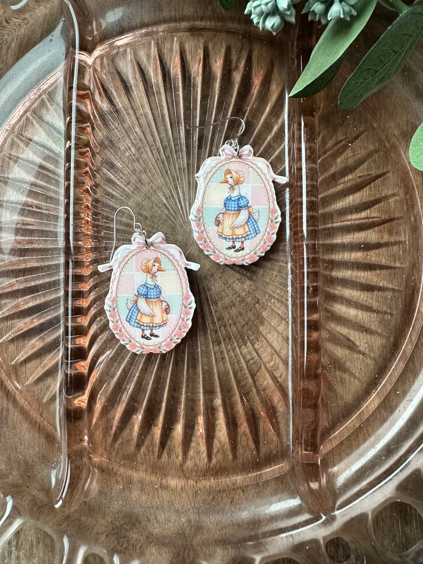 Mother goose dangles