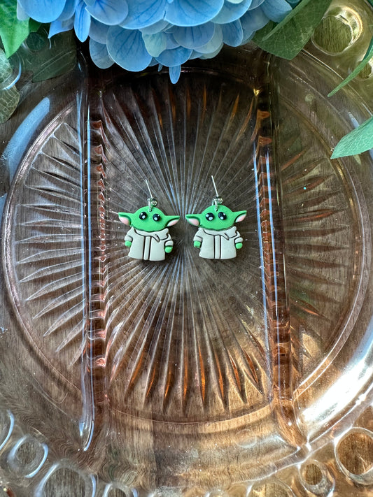 May the 4th green guy dangles
