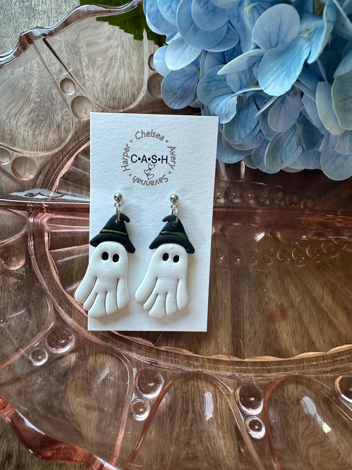 Witch ghost dangles