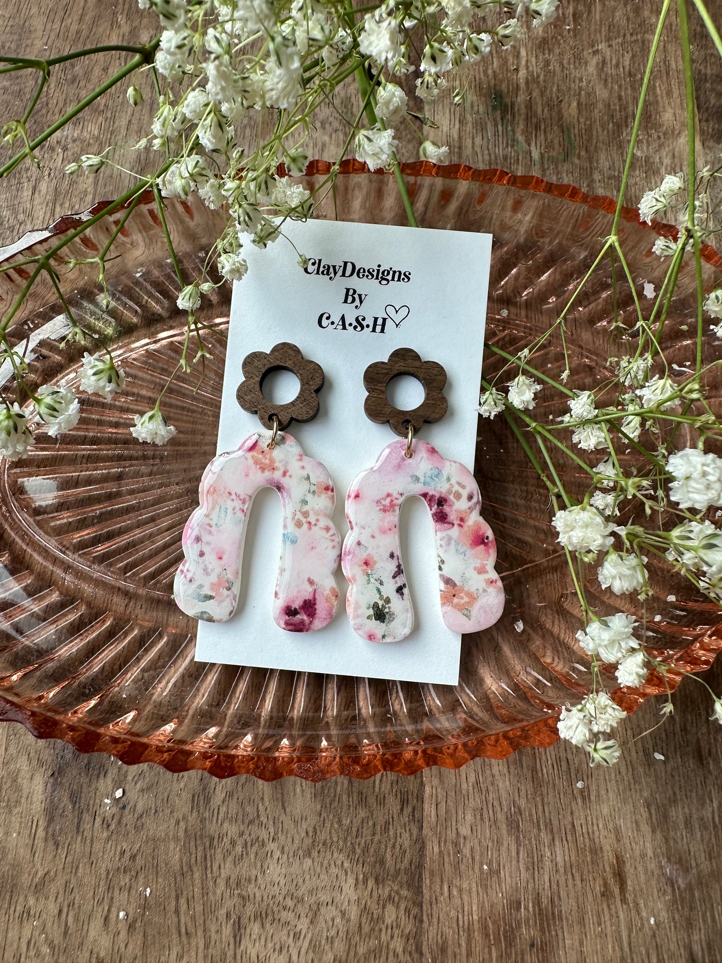 Floral dangles