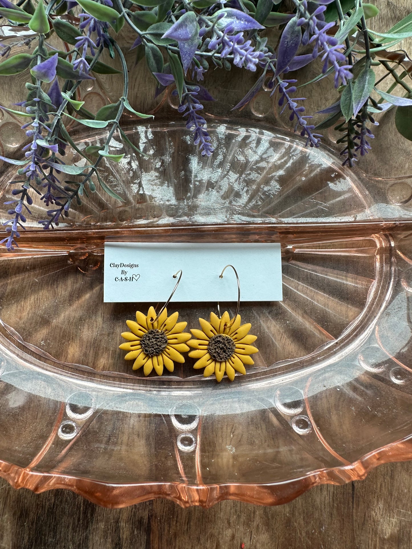 Bigger sunflower hoops