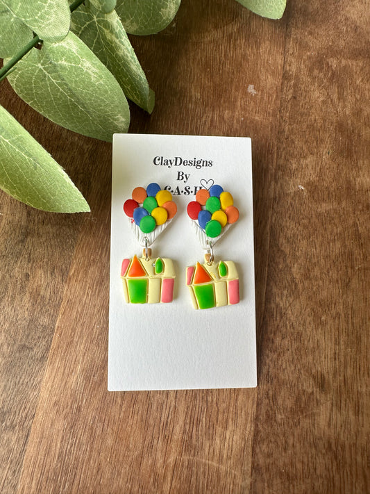 Up up and away earrings