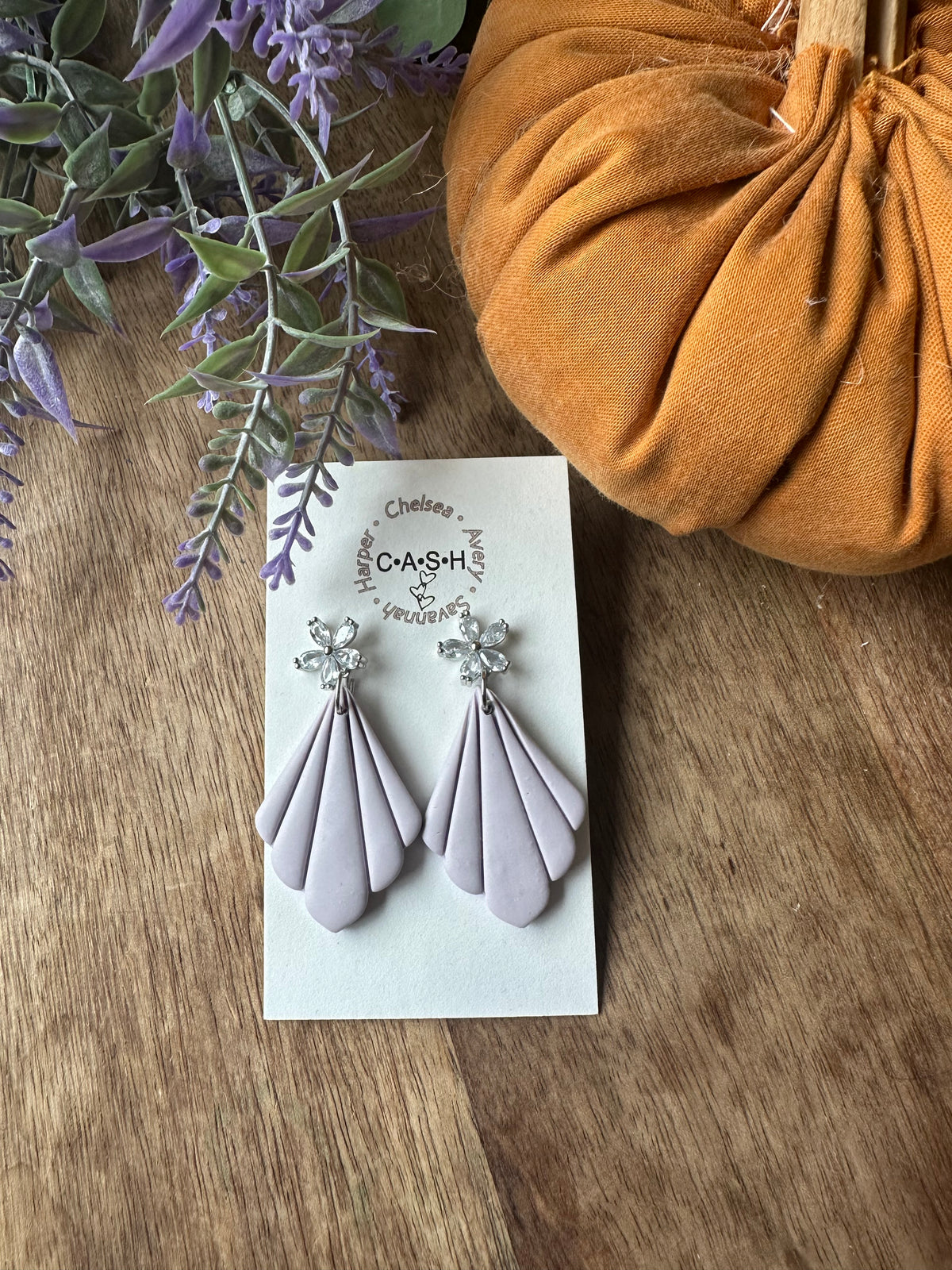 Elegant Lavender dangles