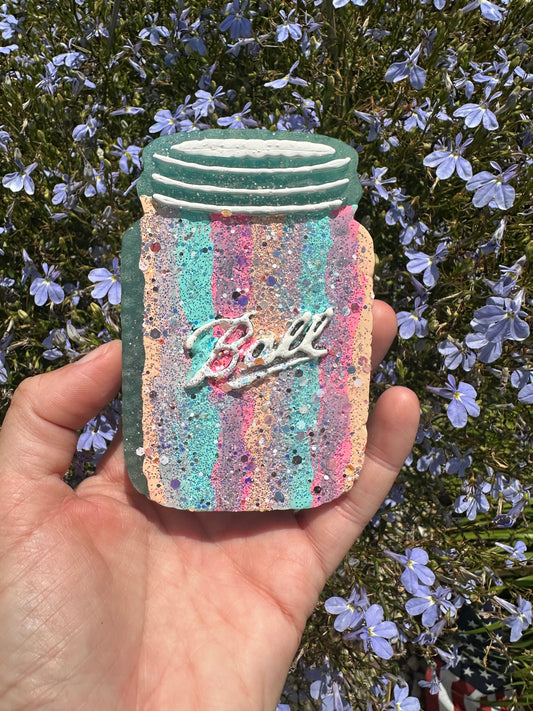 Ball jar freshie