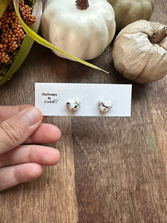 Sugar cookie mouse studs