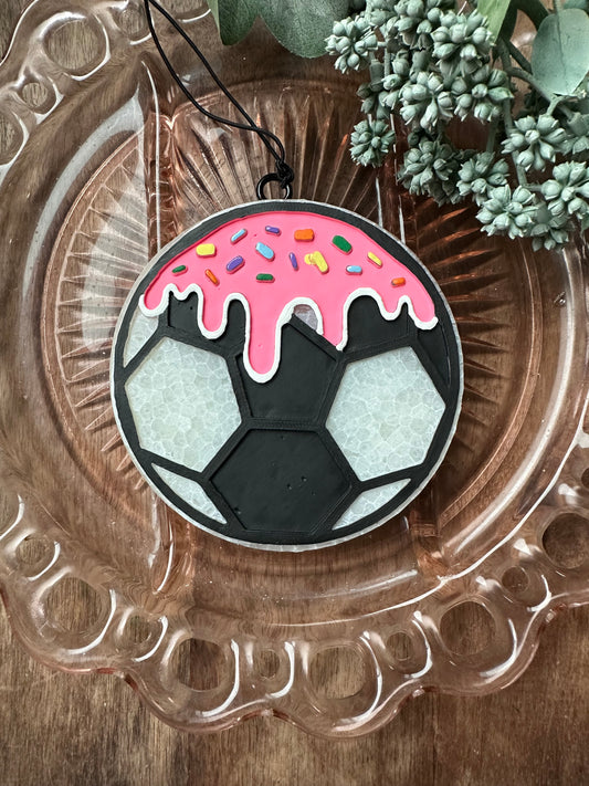 Drip soccer ball freshie