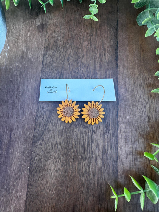 Smaller sunflower hoops