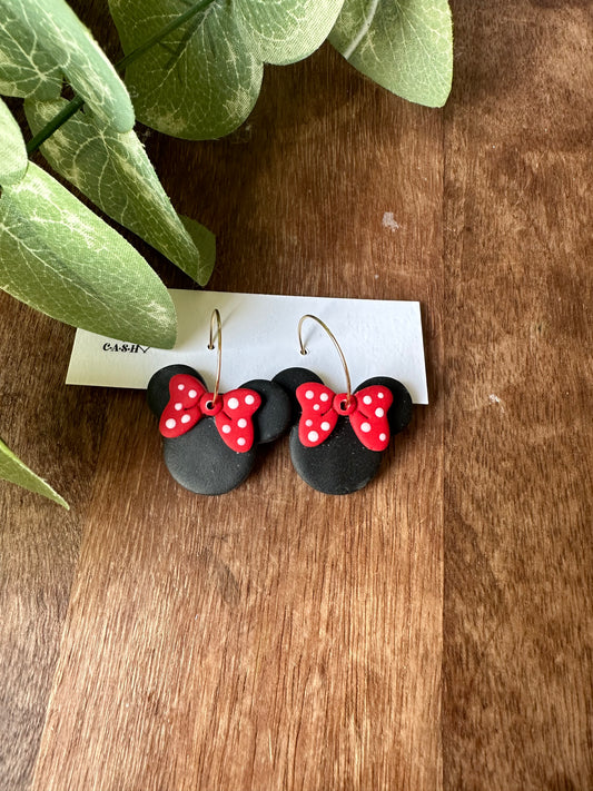 Girl mouse hoops