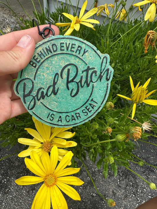 Teal Bad B freshie