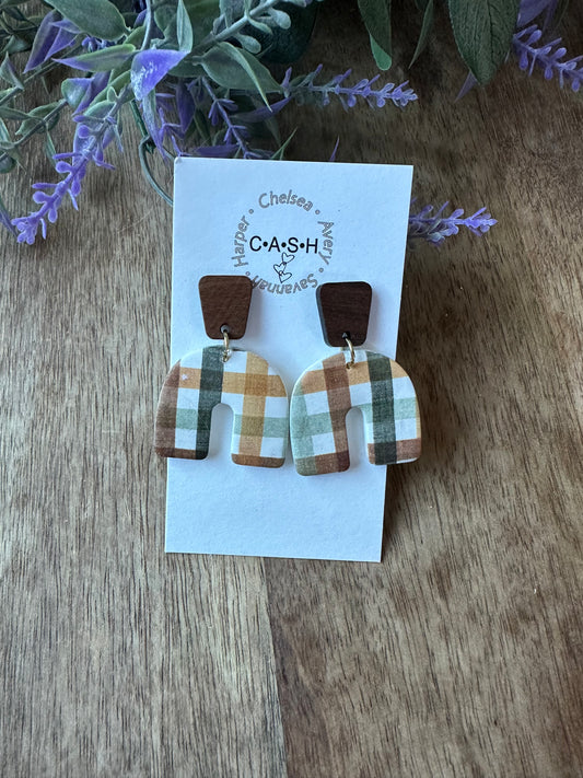 Plaid dangles