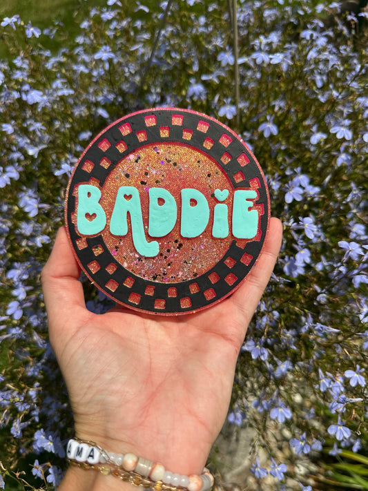 Pink shimmer baddie freshie