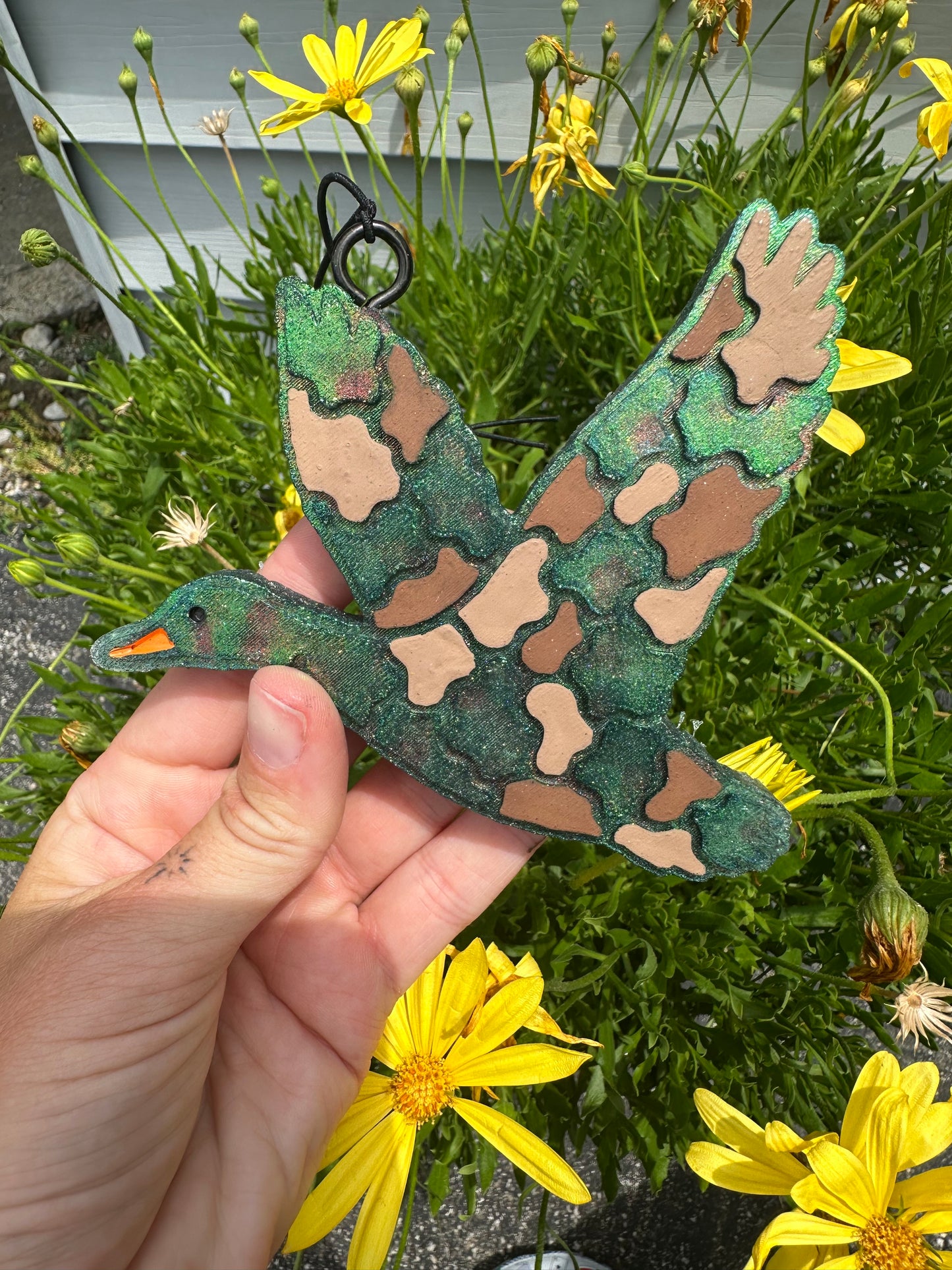 Camo duck freshie