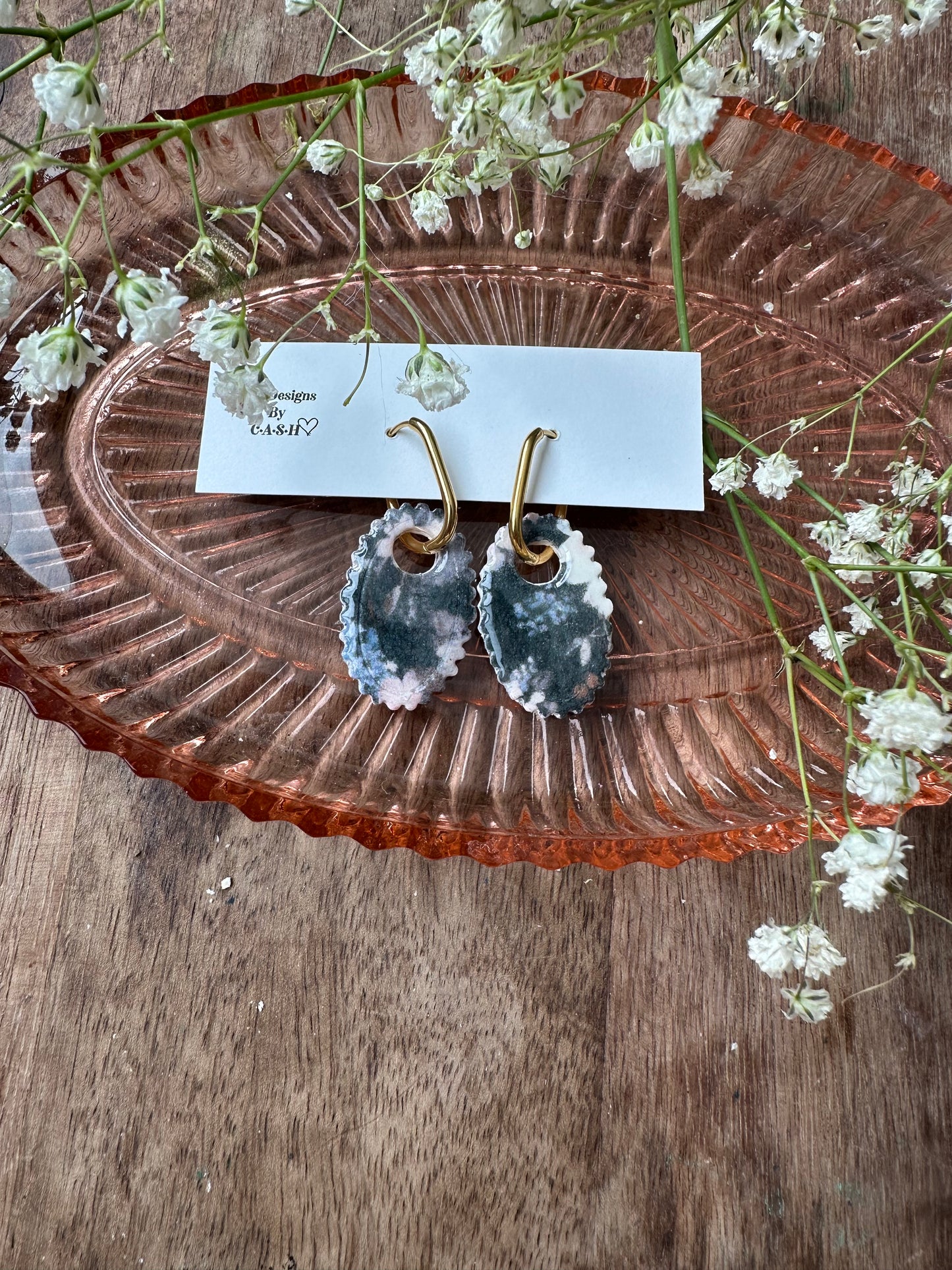Floral dangles