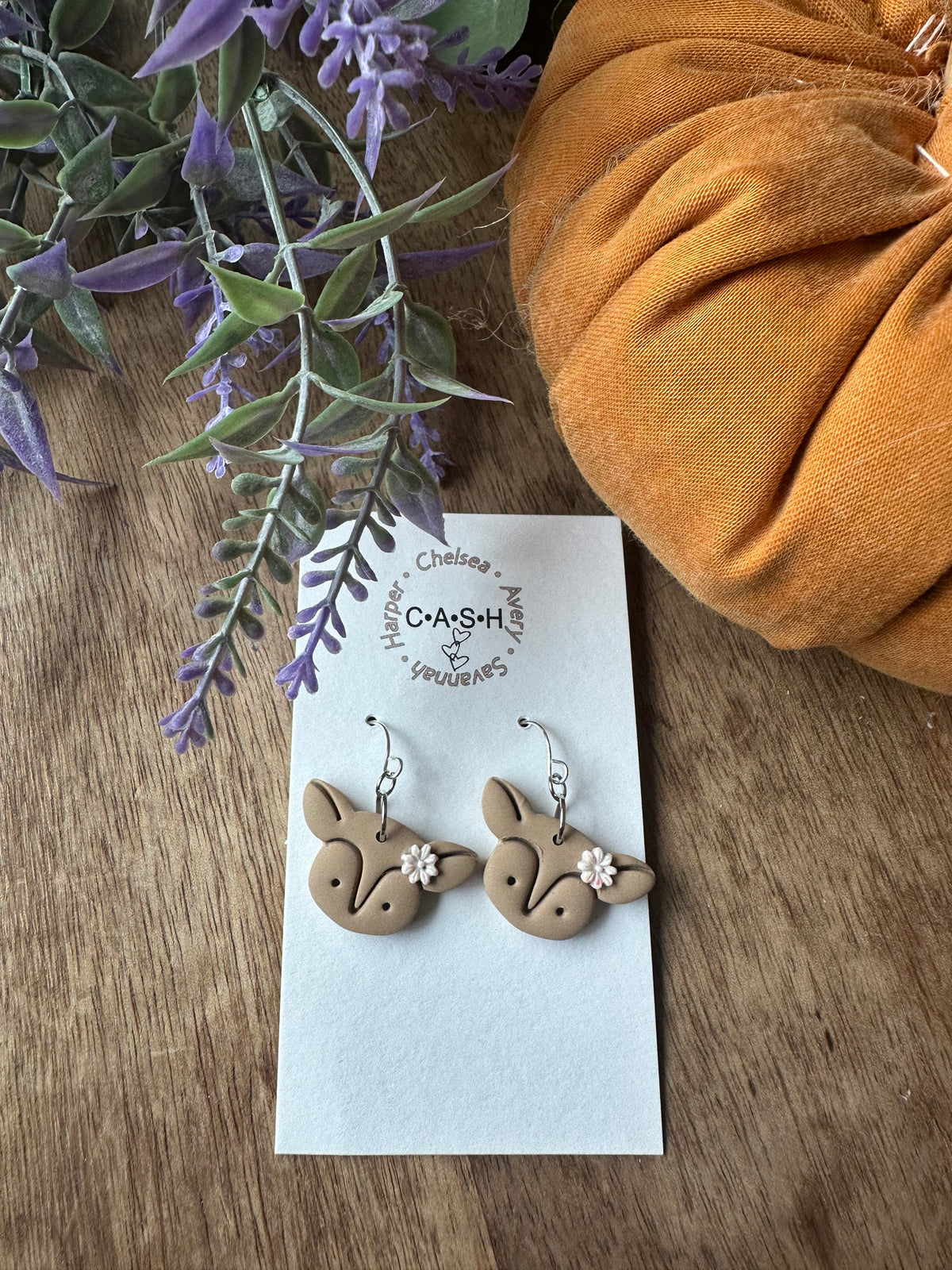 Girl deer dangles