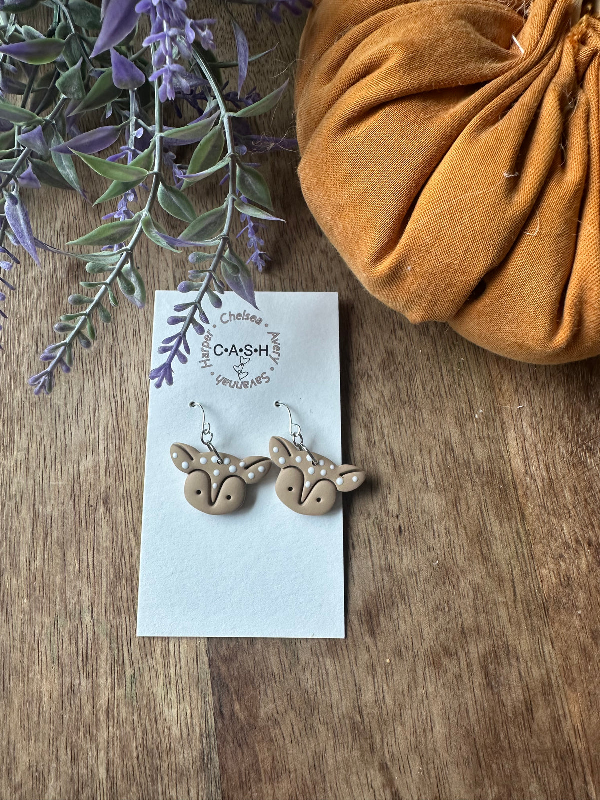 Boy deer dangles