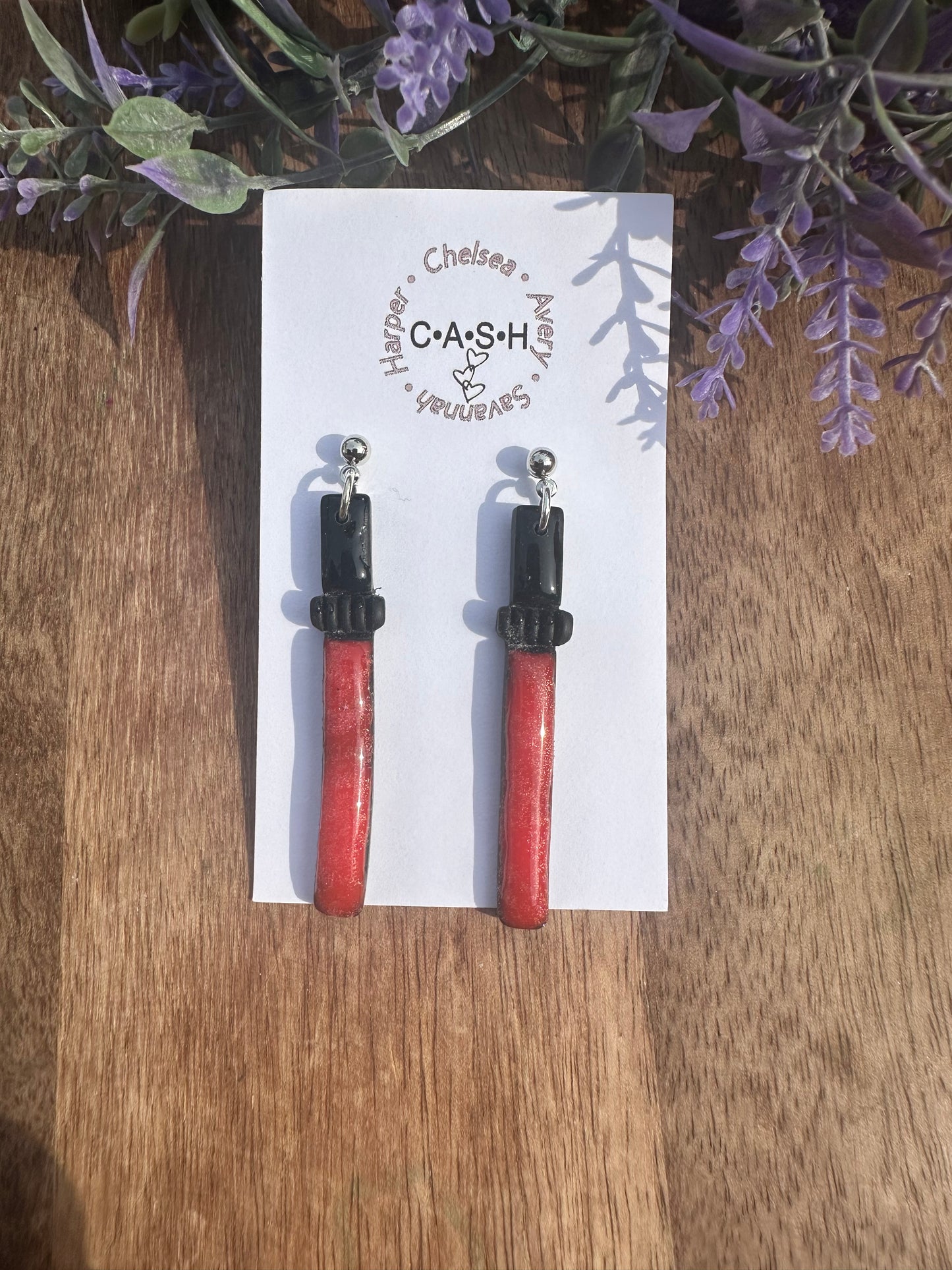 Red lightsabers ￼