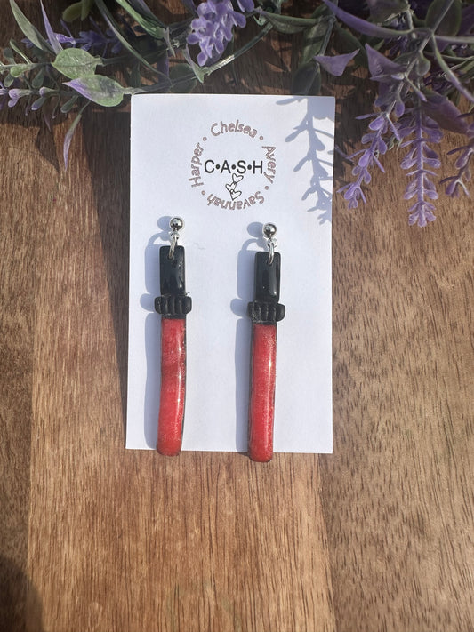 Red lightsabers ￼