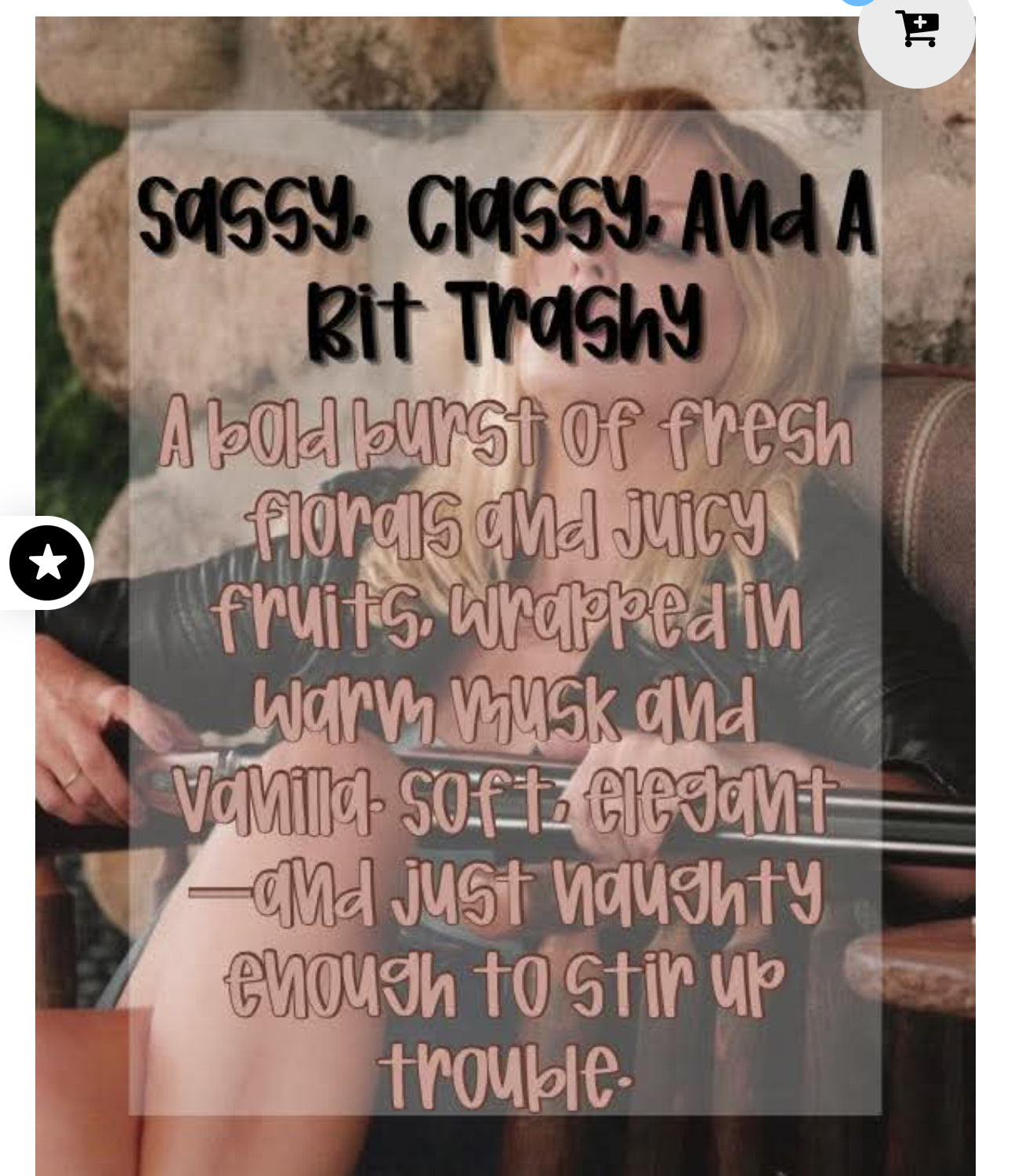 Sassy classy and a bit trashy Room Spray